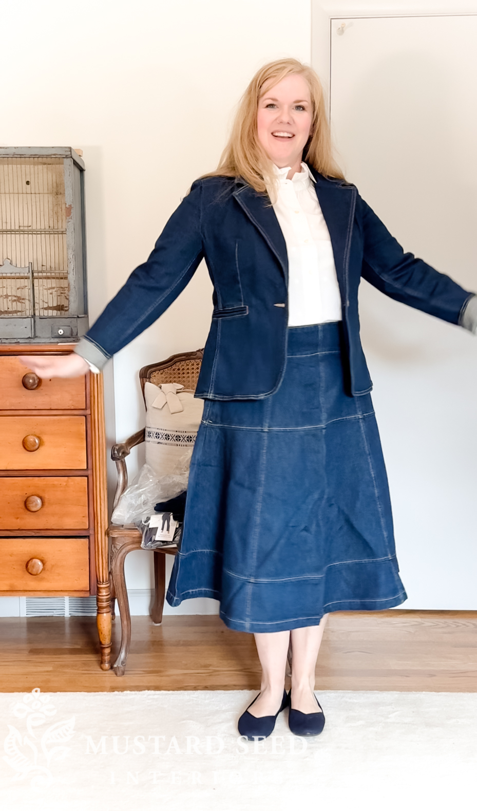 midsize try-on | fall 2024 | walmart fashion | miss mustard seed